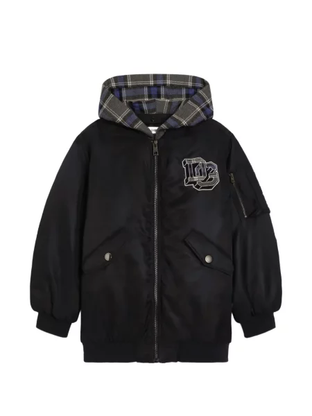 Kurtka bomber dziecięcy Dolce And Gabbana czarny