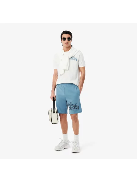 Шорты Lacoste голубые