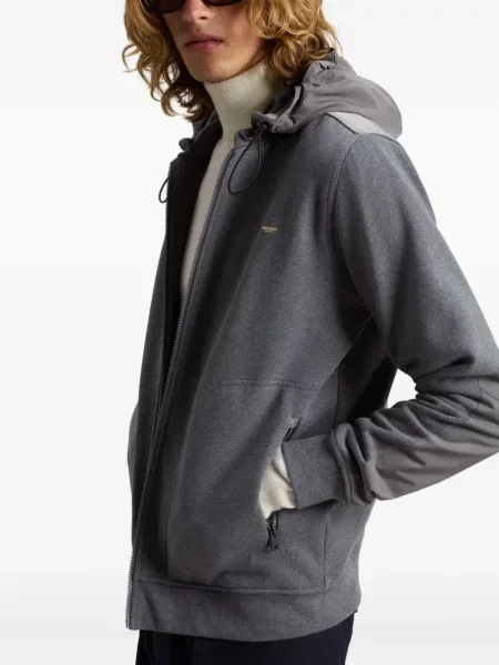 Hanorac cu glugă Woolrich gri