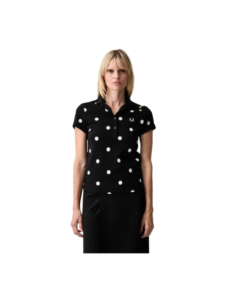 Koszulka polo Fred Perry czarna