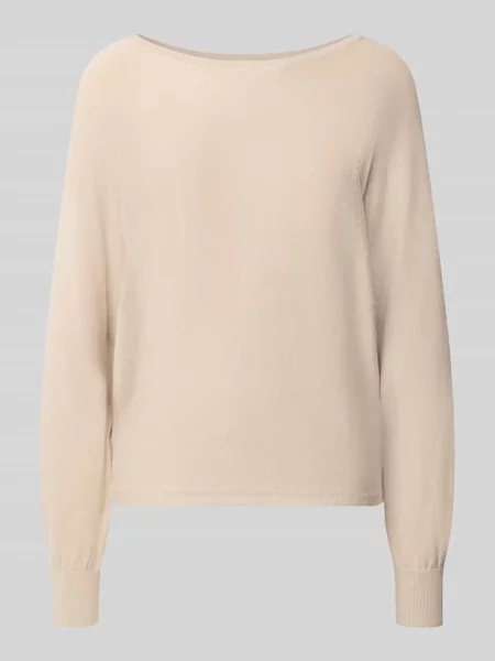 Comma Sweter beige beżowy