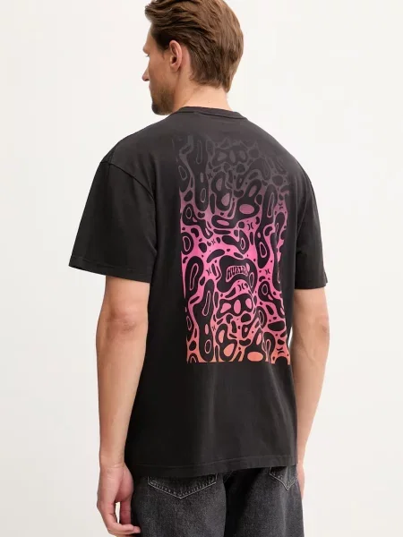 Hurley kratka majica KRAFT črna