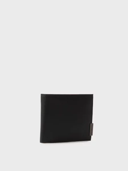 Кожаный кошелек Tommy Hilfiger черный