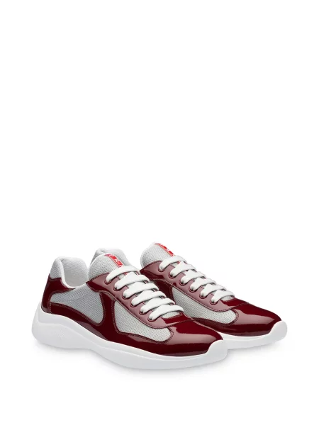Sneakerși Prada roșu