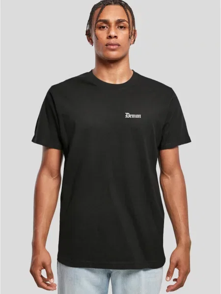 Тениска Mister Tee черно