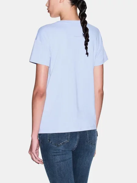 Футболка Armani Exchange блакитний