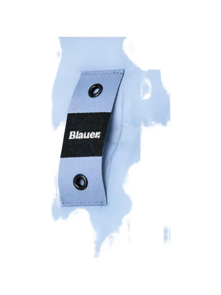 Kurtka Blauer z kapturem niebieska