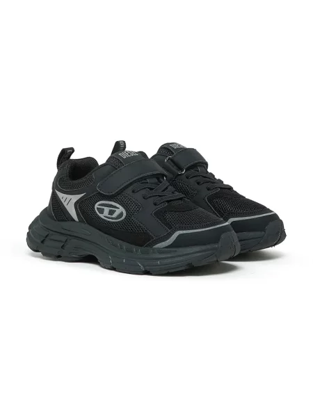 Diesel S-RUNVINR-VEL SNEAKERS sportcipő gyerek fekete