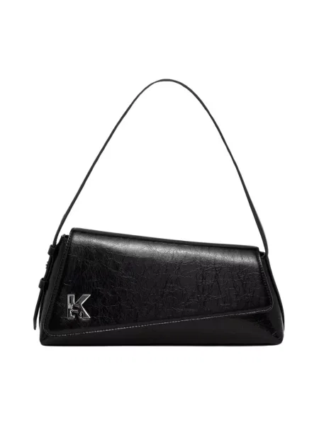 Karl Lagerfeld Jeans torebka skórzana czarna