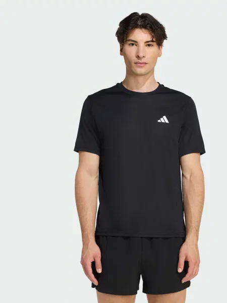 Спортивна футболка adidas Adidas Essentials перероблений чорний