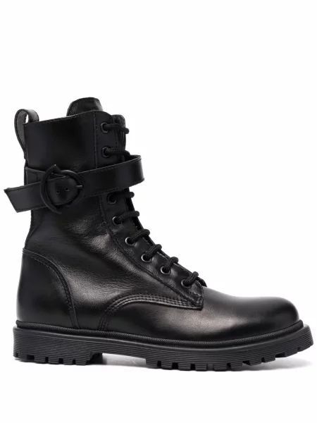 Botki dziecięce Moncler Enfant czarne