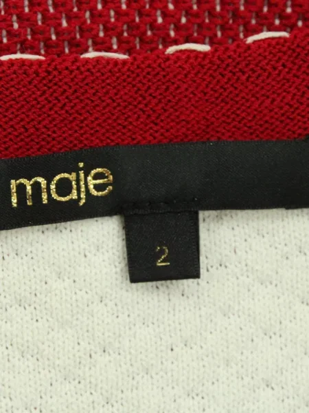 Rochie Maje tricotate roșu