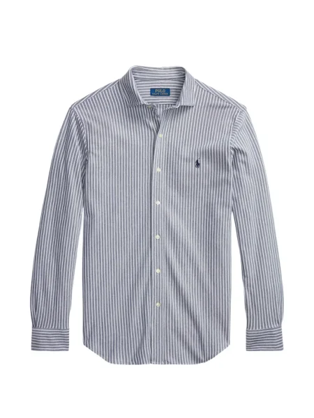 Matlasat tricou polo Polo Ralph Lauren cu decolteu rotund cu autograf roșu