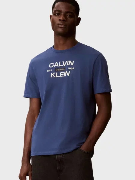 Футболка Calvin Klein Jeans синяя