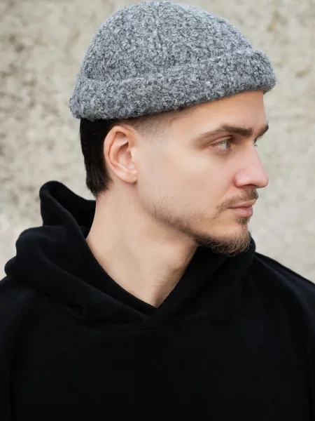Кепка Without серая