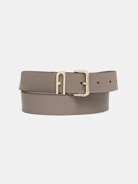 Кожен Furla сиво