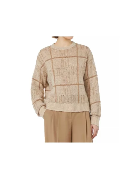 Sweter Max Mara wełniany beżowy