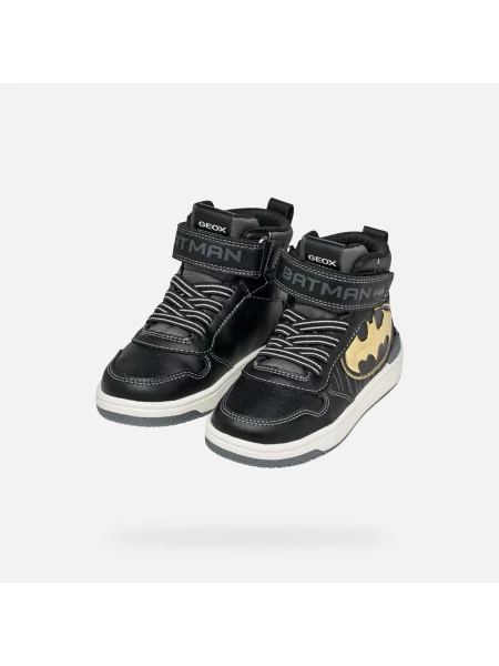 Sneakerși copii Geox negru