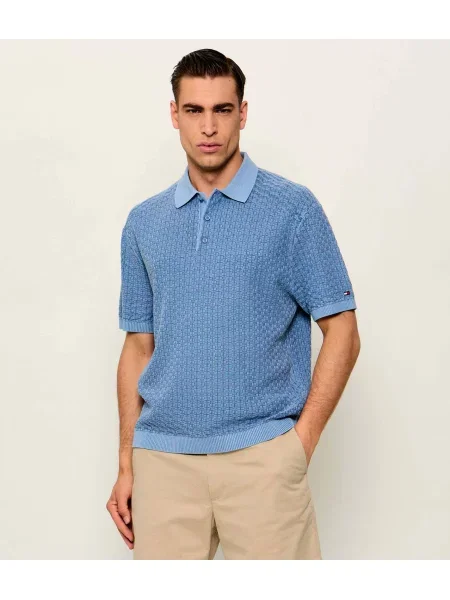 TOMMY HILFIGER Pulóver galambkék kék