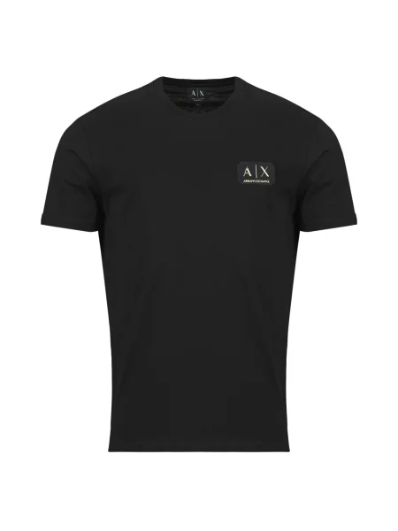 ARMANI EXCHANGE Tričko zlatá černá