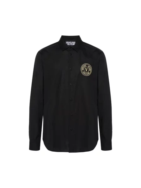 Koszula dżinsowa Versace Jeans Couture czarna