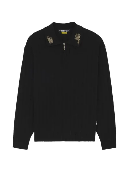 Tricou polo Iuter negru