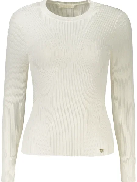 Pulover Guess Jeans alb