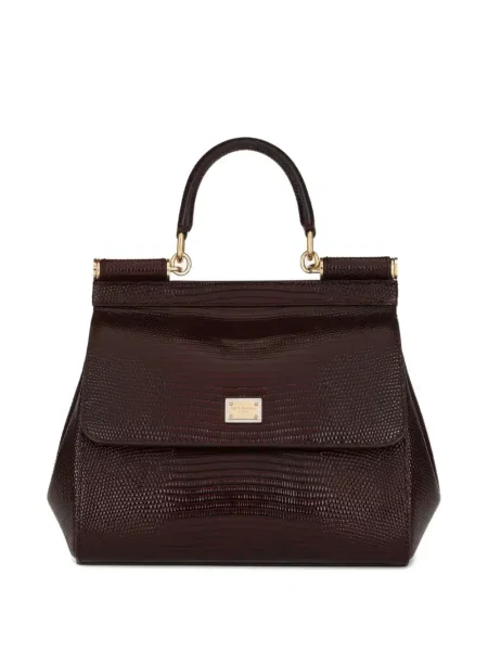 Geantă Dolce & Gabbana Sicily roșu