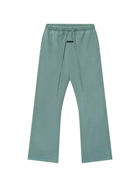Pantaloni Fear Of God Essentials clasici evazate alergare albastru