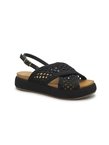 INUOVO Sandale crna
