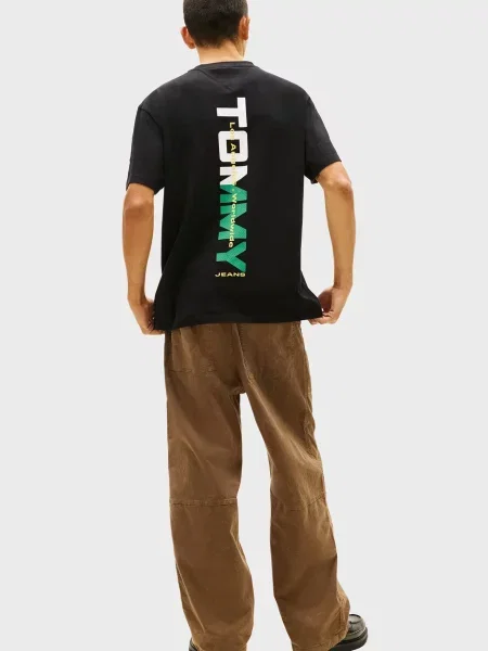 Футболка Tommy Jeans чорна