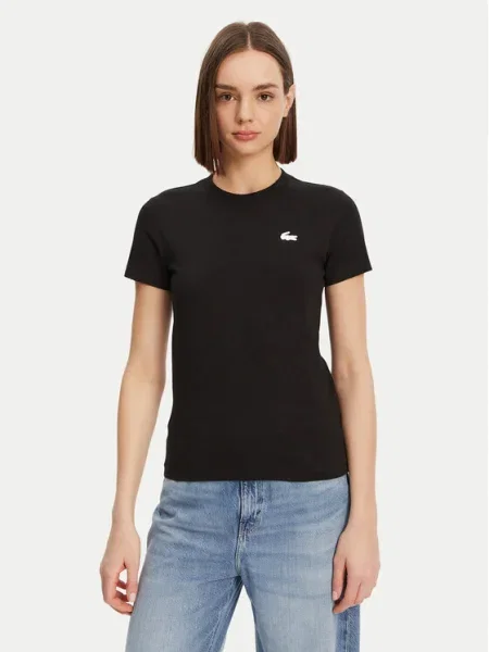 Тениска Lacoste черно
