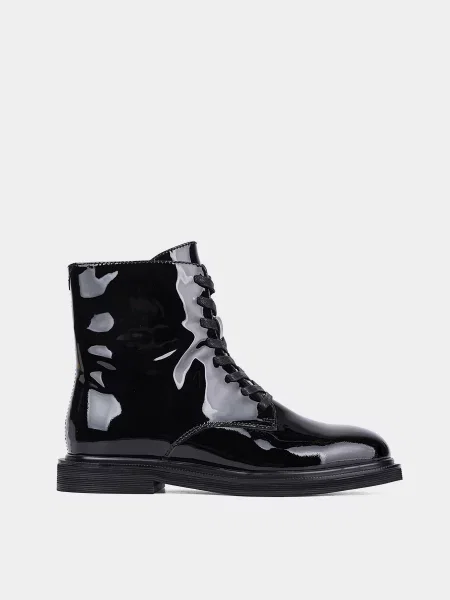 Кожаные ботинки Attizzare черные