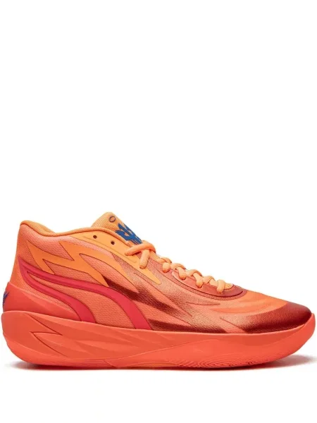 Sneakerși Puma portocaliu