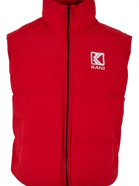 Karl Kani Brezrokavnik rdeča bela