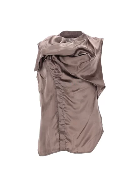 Top Rick Owens brązowy