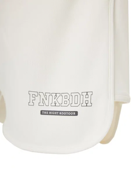 Funky Buddha Pantaloni sport murdar alb