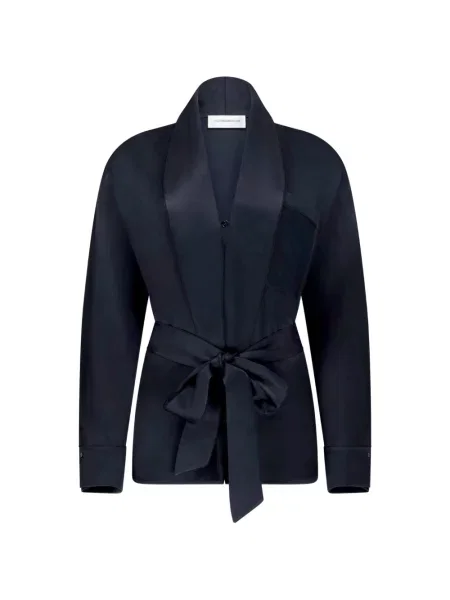 Cu centură bluză Victoria Beckham alb