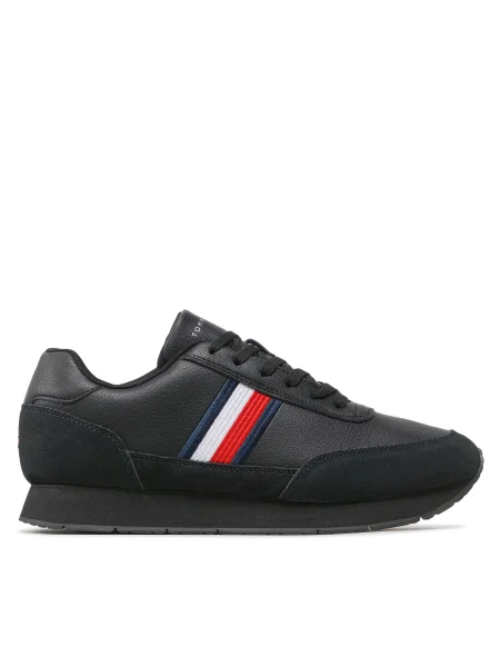 EVA sneakerși Tommy Hilfiger alergare negru