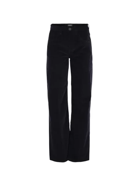 Blugi Dondup de catifea cord albastru