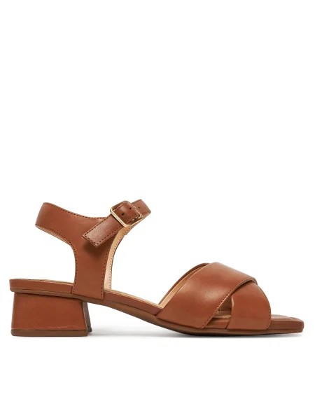 Сандали Clarks кафяво