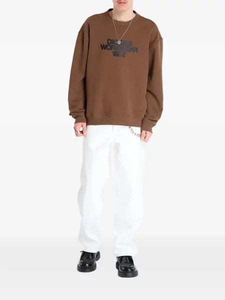 Hanorac Dickies cu imagine maro