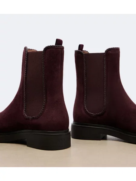 Semišové chelsea boots Aquazzura