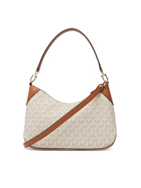 Ročna torba MICHAEL Michael Kors Svetlo bež