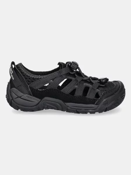 Detské sandále Jack Wolfskin LEVENTE SANDAL K čierna