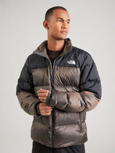 THE NORTH FACE Outdoorová bunda Diablo čokoládová / čierna / biela hnedá