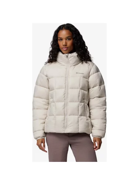 Kurtka Columbia Puffect III Full Zip kremowy S biały