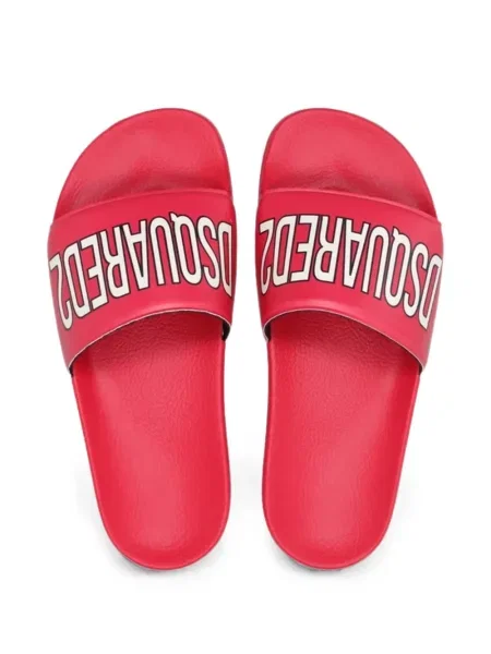 Dětské žabky Dsquared2 červené