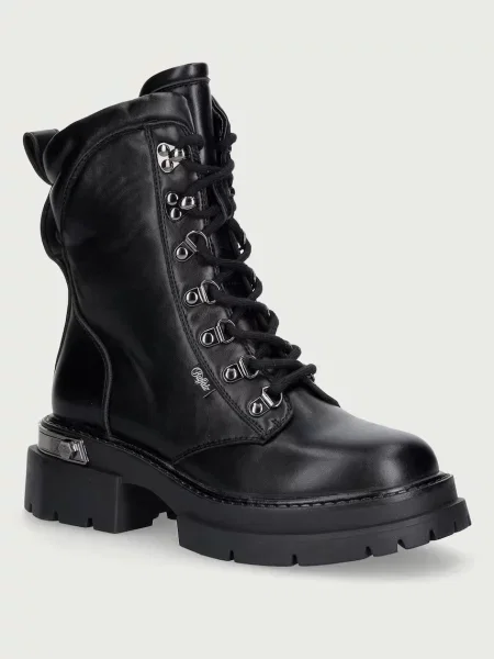 Buffalo kotníkové boty Vanta Lace Up Mid černé