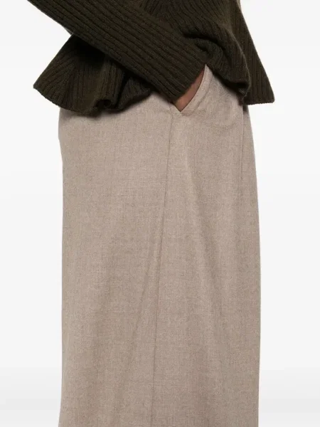 Pantaloni Max Mara din cașmir plisate